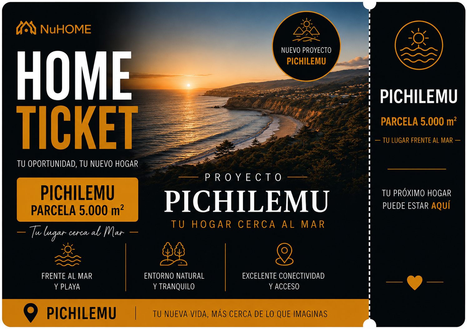 Home Ticket Parcela Pichilemu
